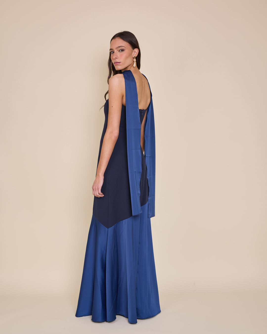 Vestido Ágata Azul Marino