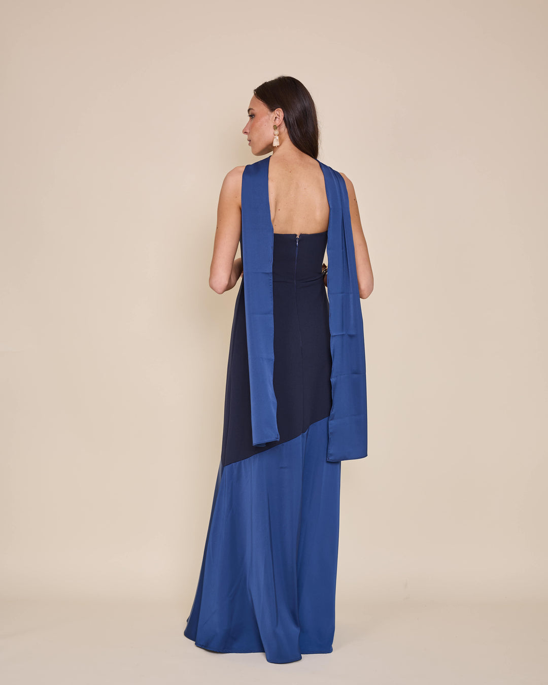 Vestido Ágata Azul Marino