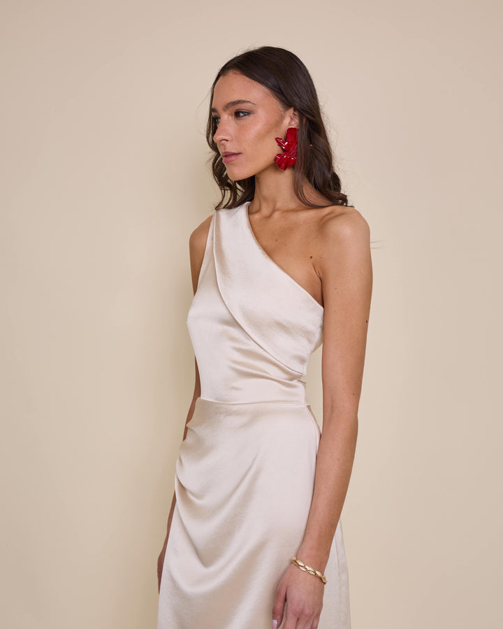 Vestido Mairena Crema