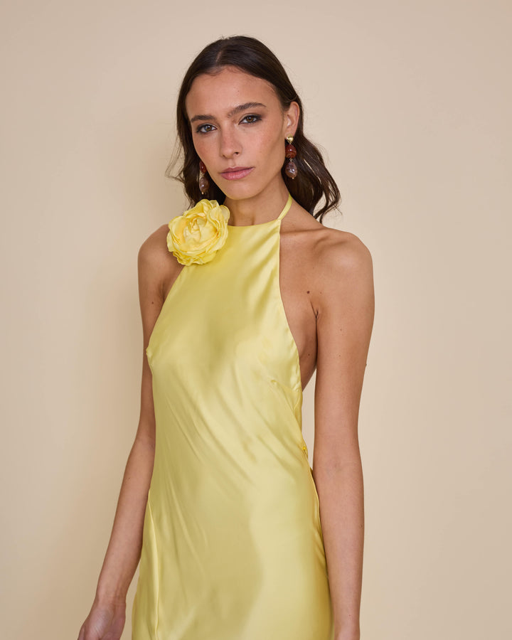 Vestido Bianca Amarillo