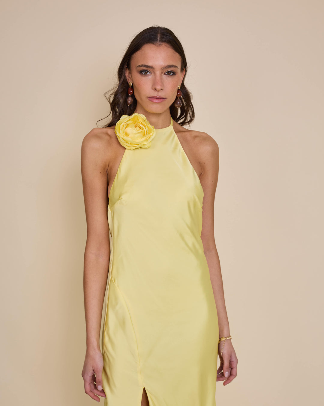 Vestido Bianca Amarillo