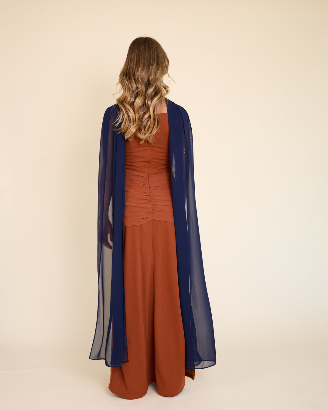 Bufanda Alicia Azul Marino