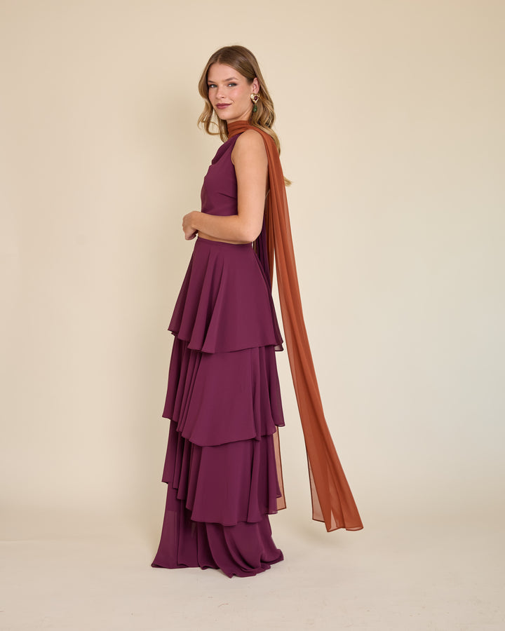 Bufanda Alicia Terracota