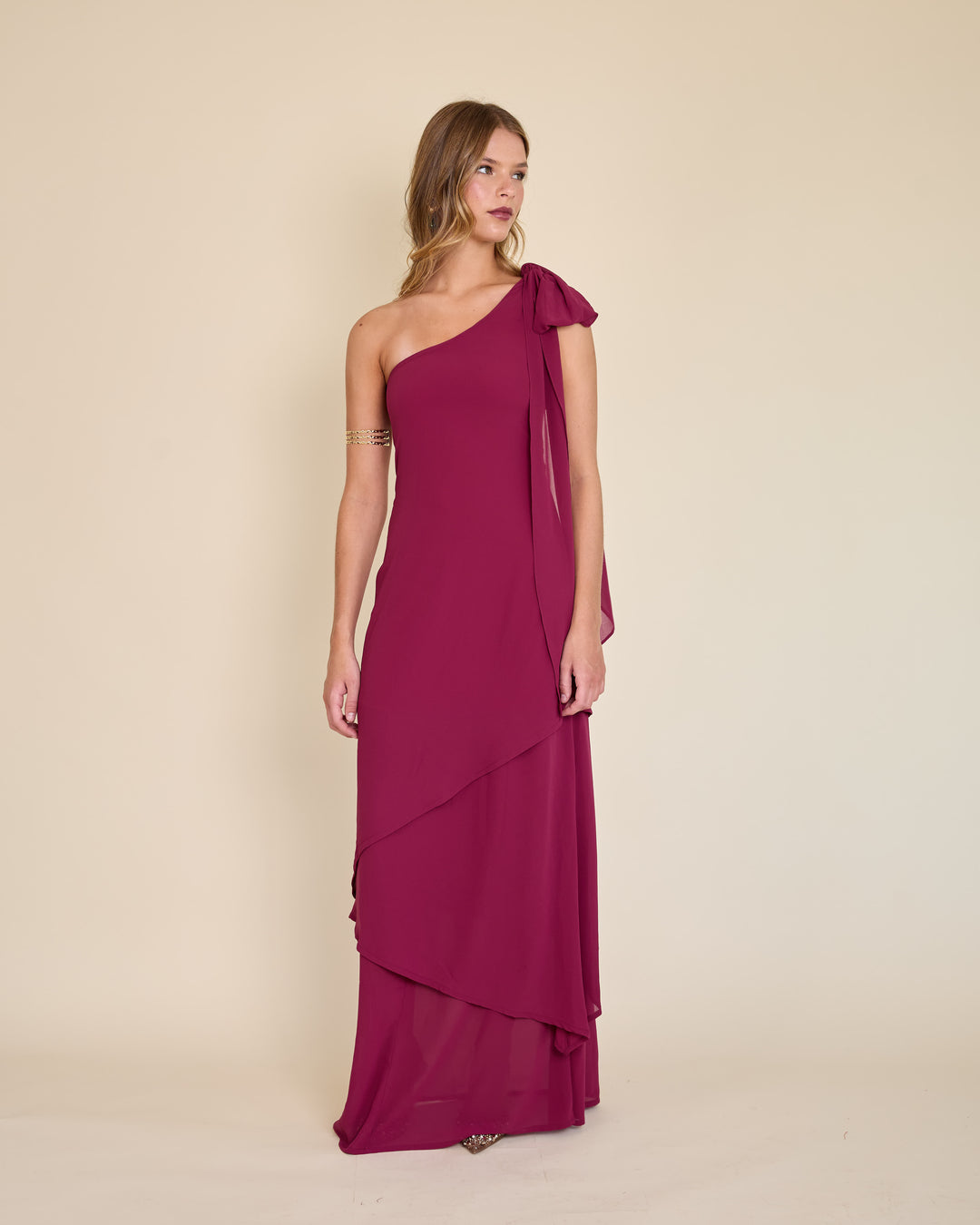 Vestido Josefina Magenta