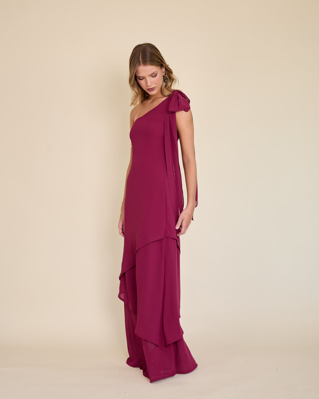Vestido Josefina Magenta
