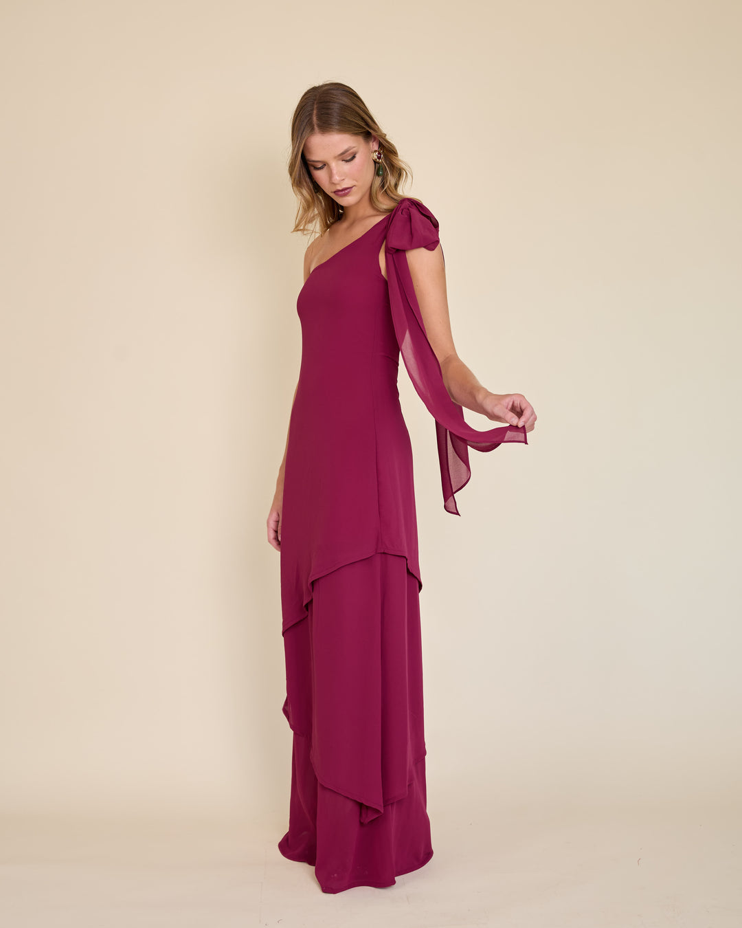 Vestido Josefina Magenta