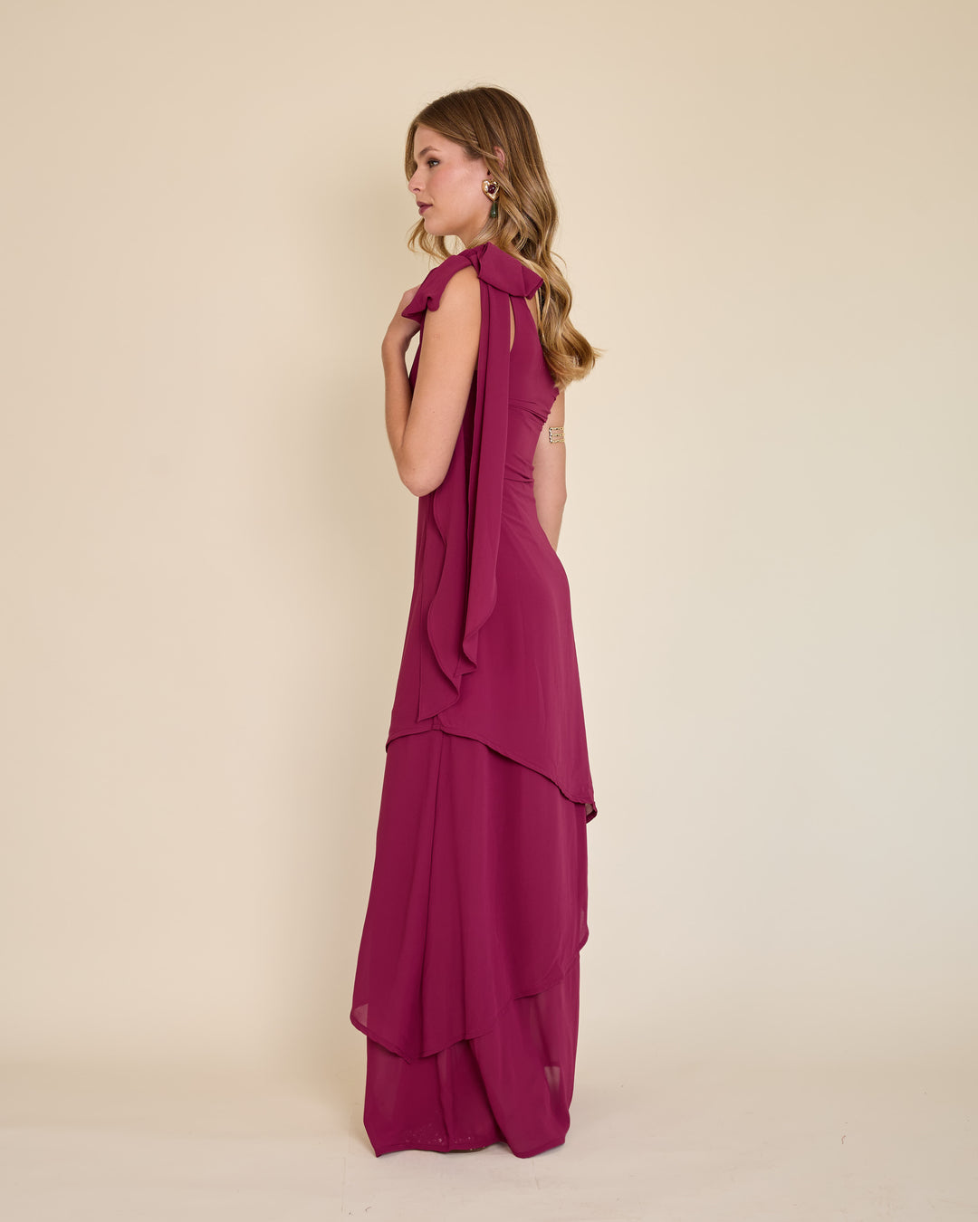 Vestido Josefina Magenta