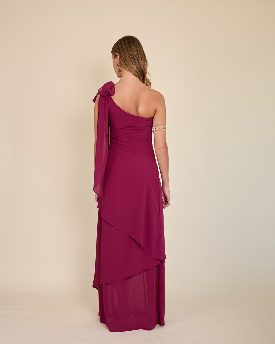 Vestido Josefina Magenta