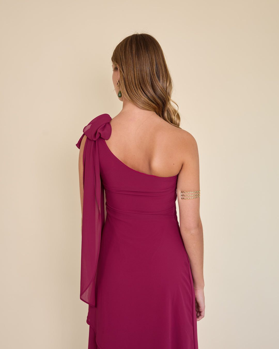 Vestido Josefina Magenta