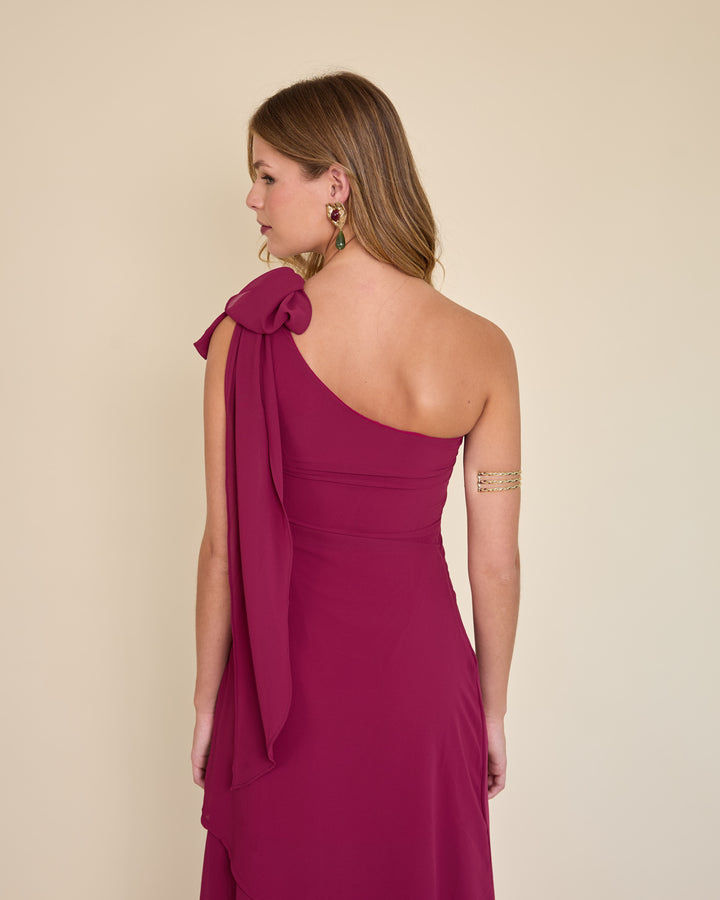 Vestido Josefina Magenta