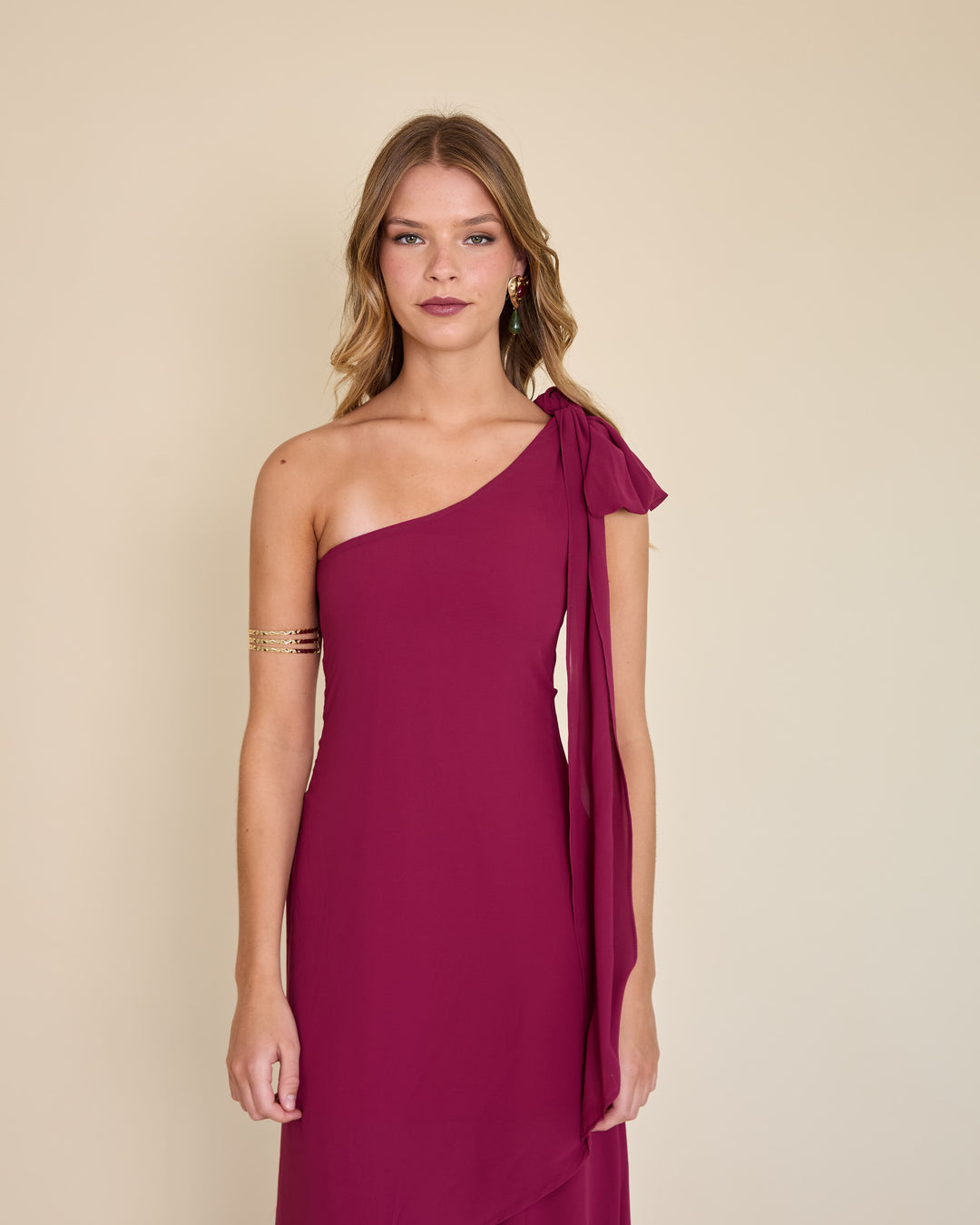 Vestido Josefina Magenta