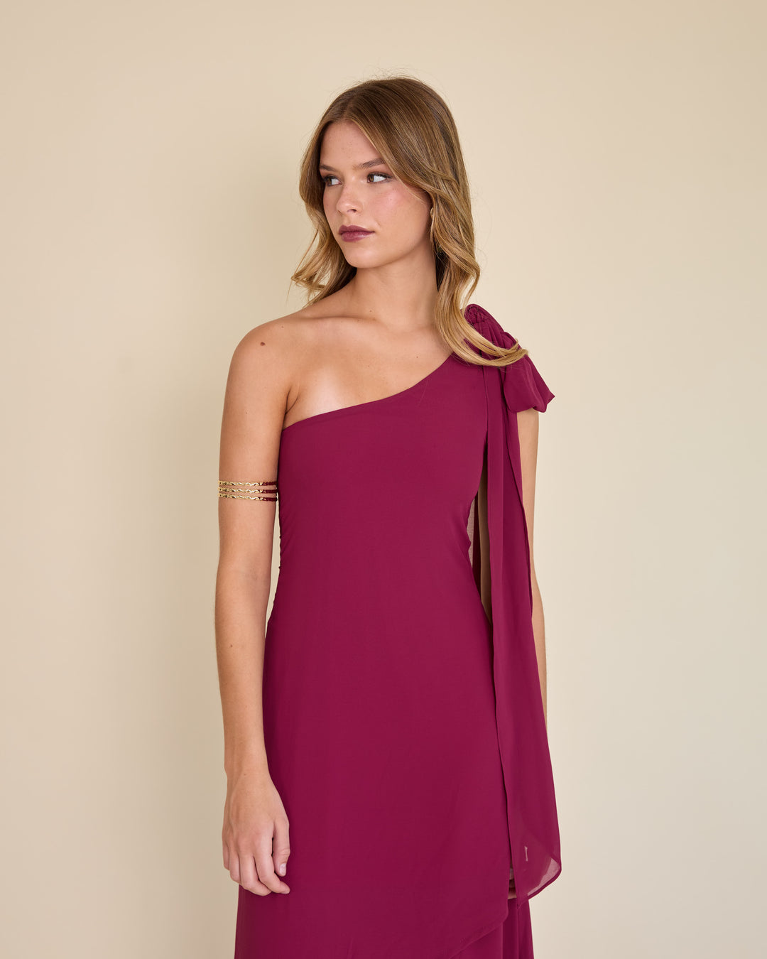Vestido Josefina Magenta