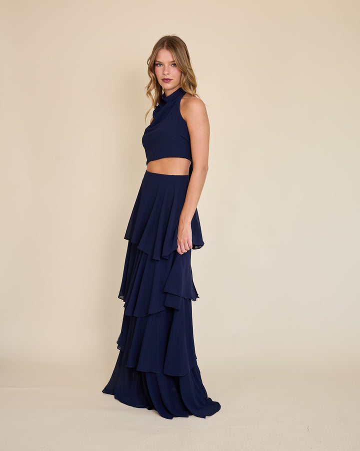 Falda Laura Azul