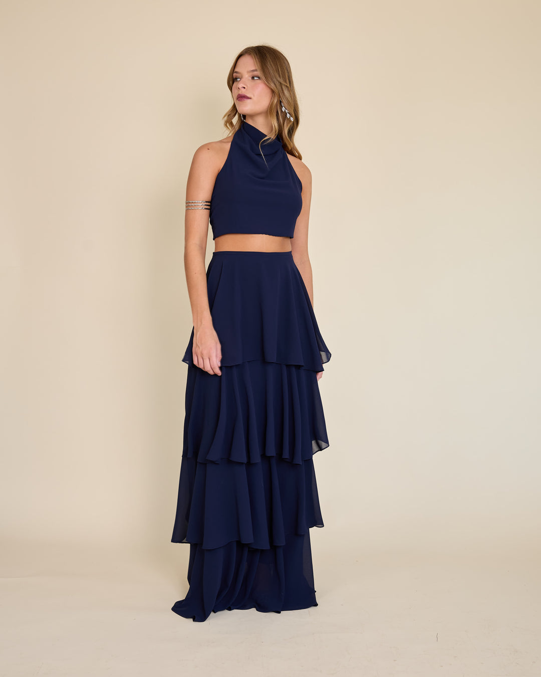 Falda Laura Azul