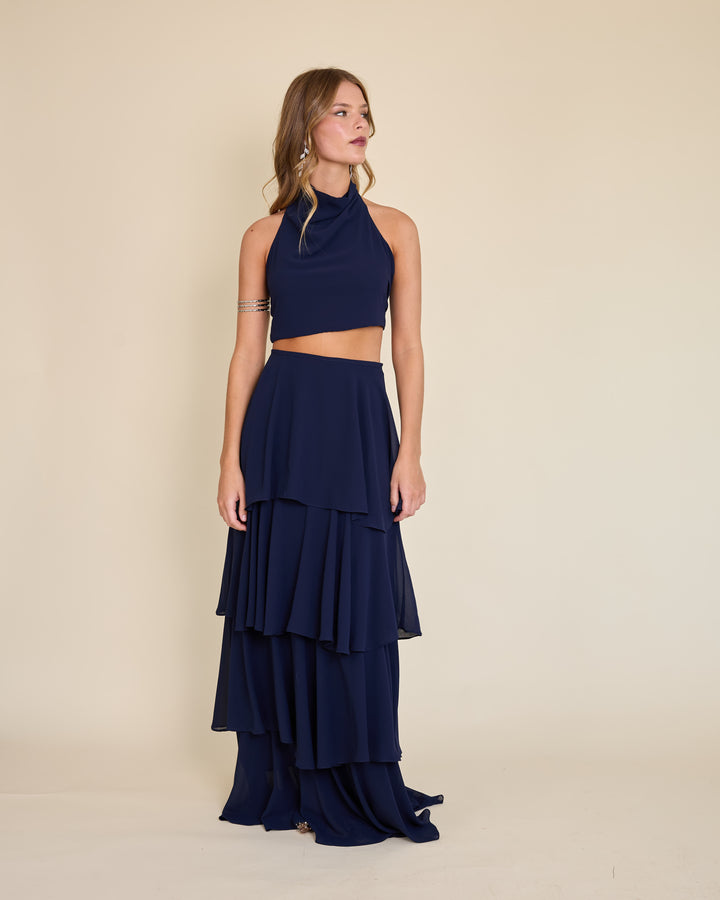 Falda Laura Azul