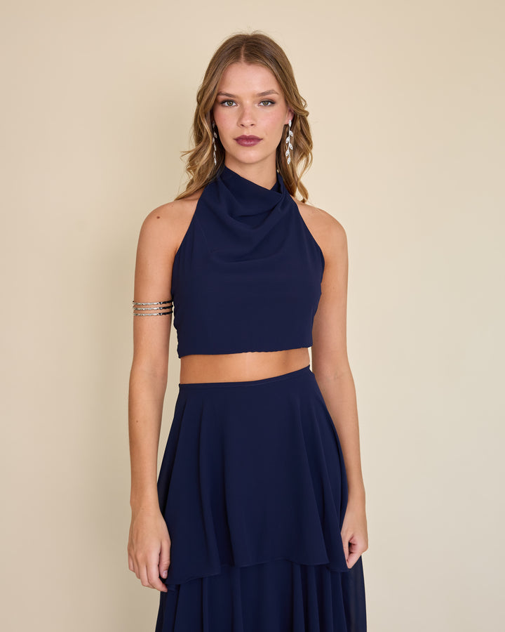 Falda Laura Azul