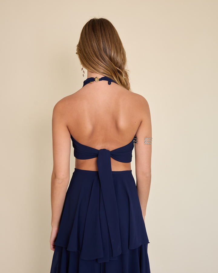 Falda Laura Azul