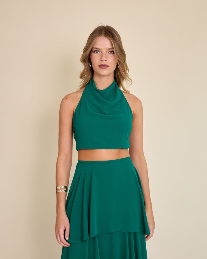 Falda Laura Verde