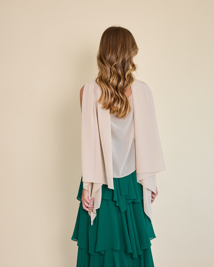 Capa Maite Blanco Hueso