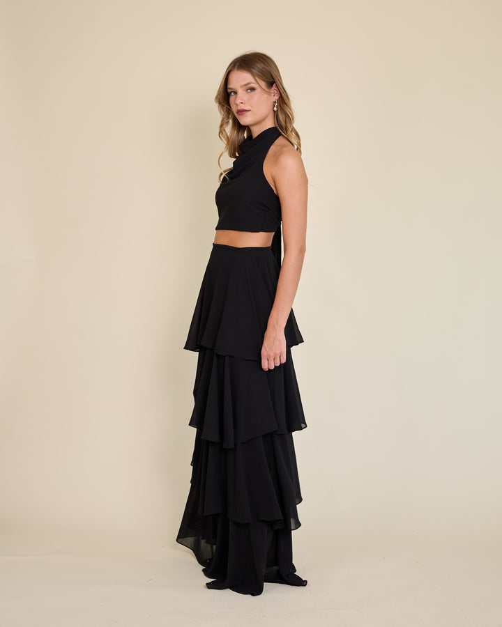 Falda Laura Negra