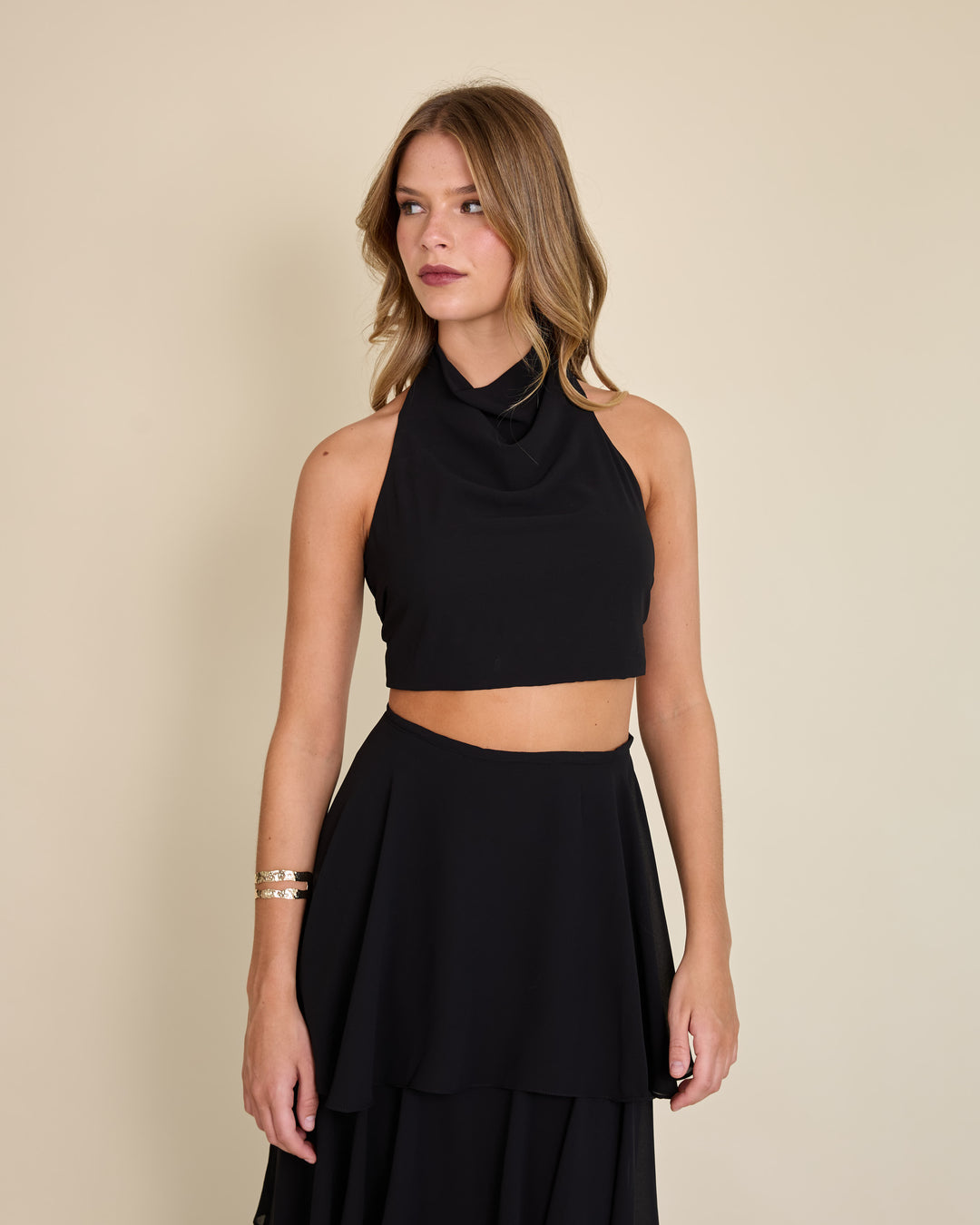 Falda Laura Negra