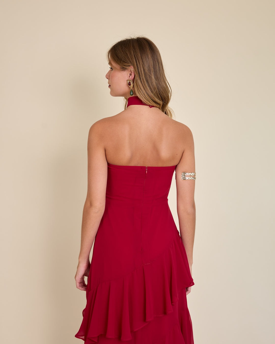 Vestido Amaia Rojo