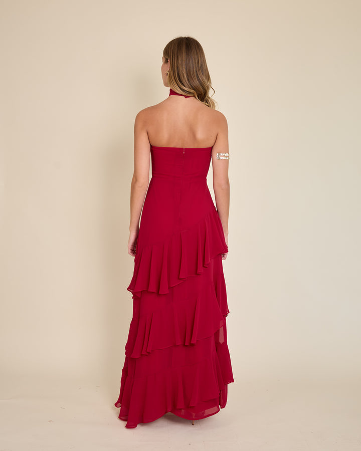 Vestido Amaia Rojo