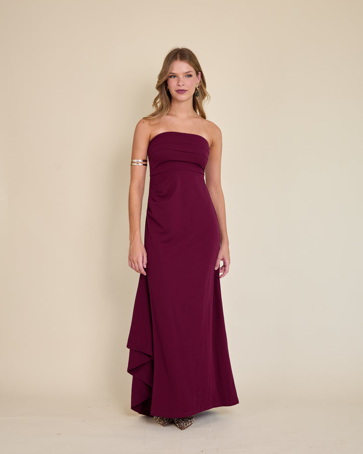 Vestido Lucia Burdeo