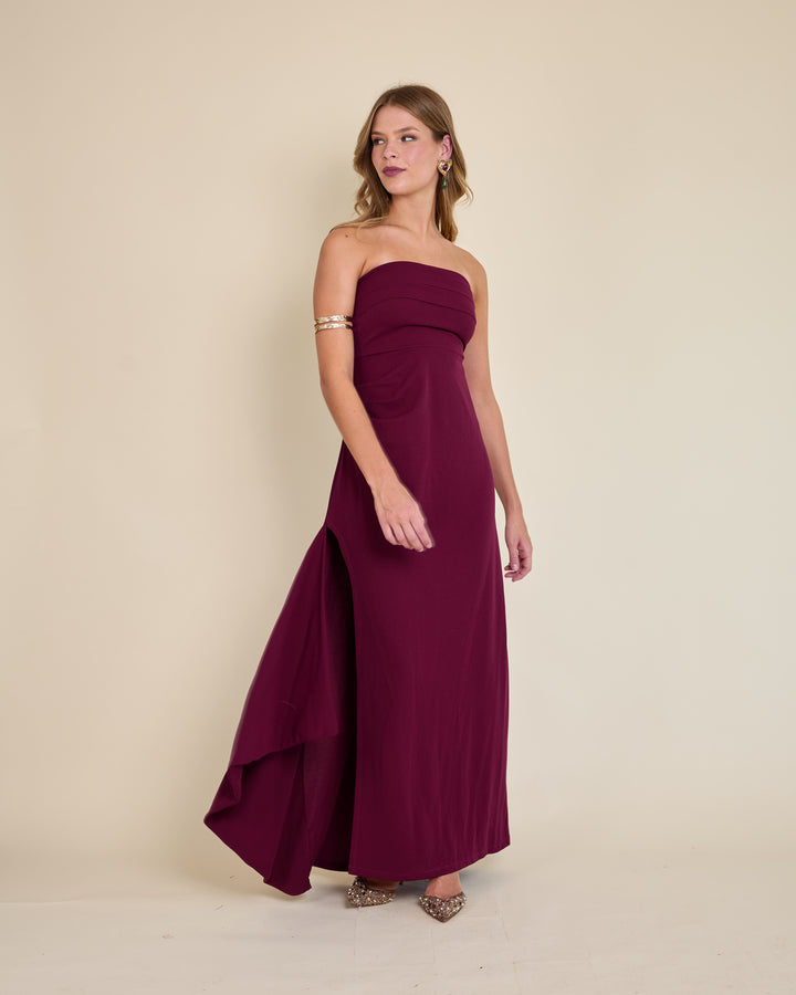 Vestido Lucia Burdeo