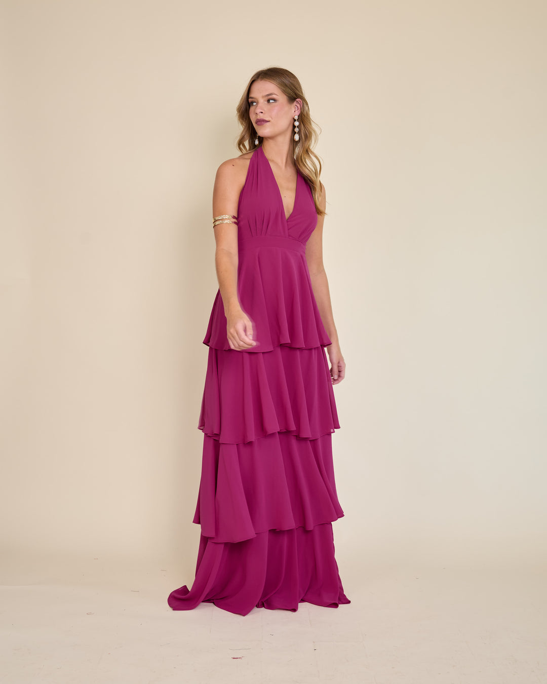 Vestido Celia Fucsia