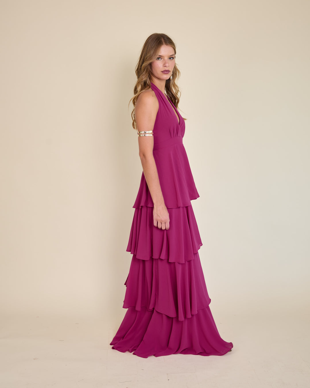 Vestido Celia Fucsia