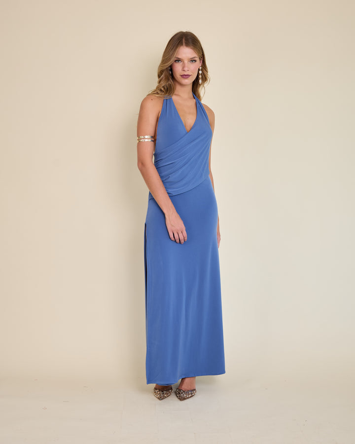 Vestido Julieta Azul Jacinto Oscuro