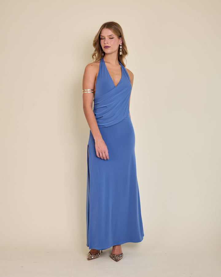 Vestido Julieta Azul Jacinto Oscuro