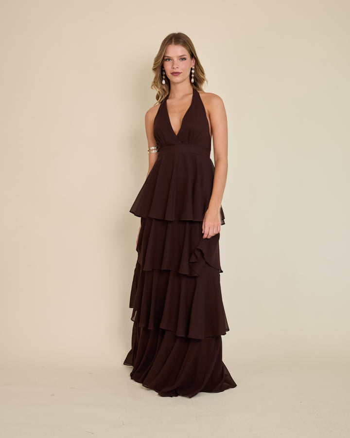 Vestido celia Cafe