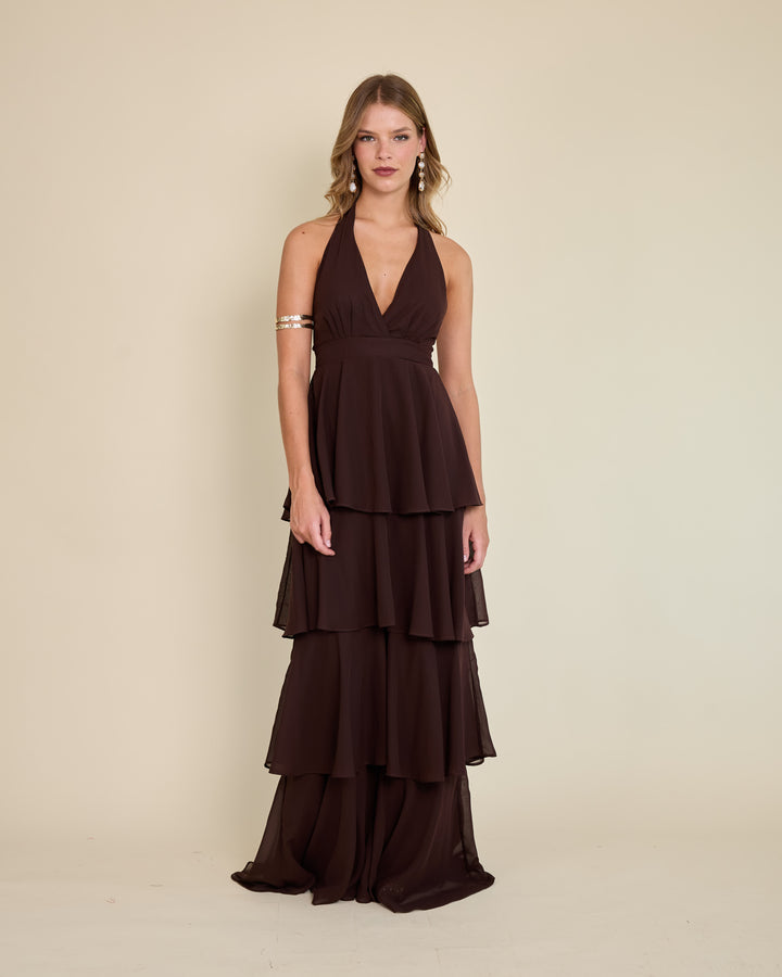 Vestido celia Cafe