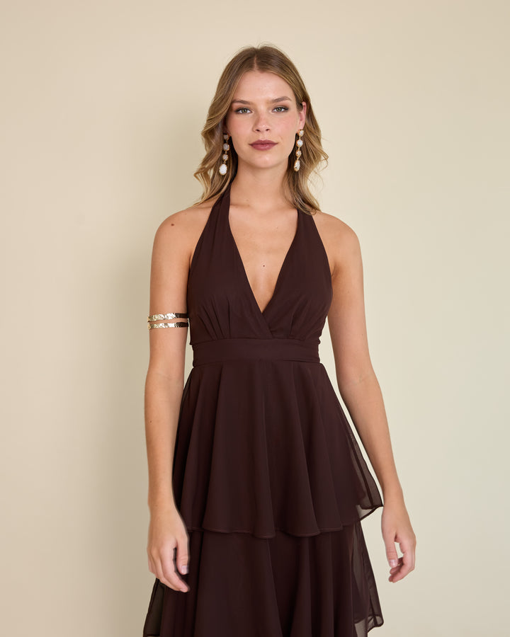 Vestido celia Cafe