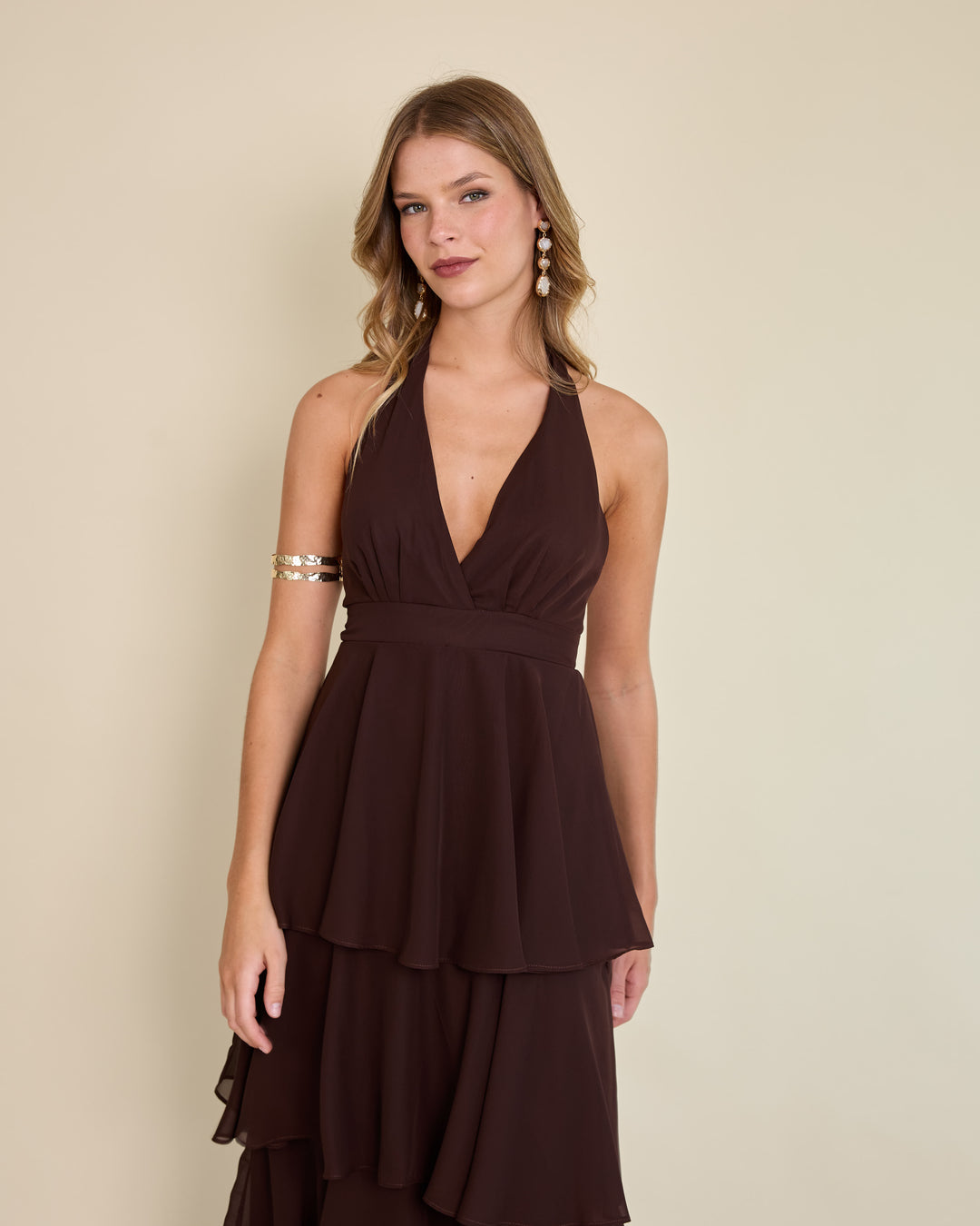 Vestido celia Cafe