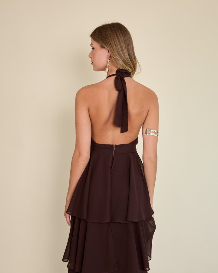 Vestido celia Cafe