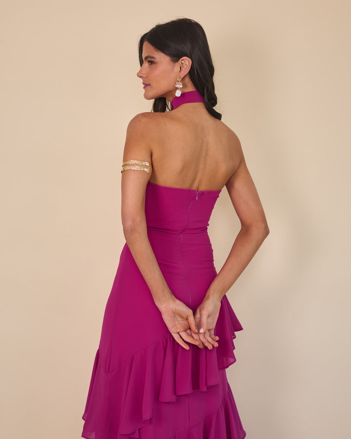 Vestido Amaia Magenta