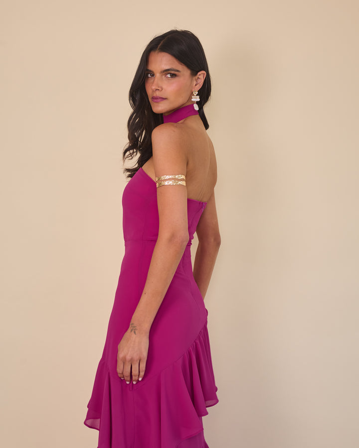 Vestido Amaia Magenta