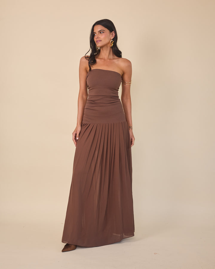 Vestido Noelia Cafe