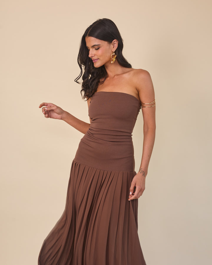 Vestido Noelia Cafe