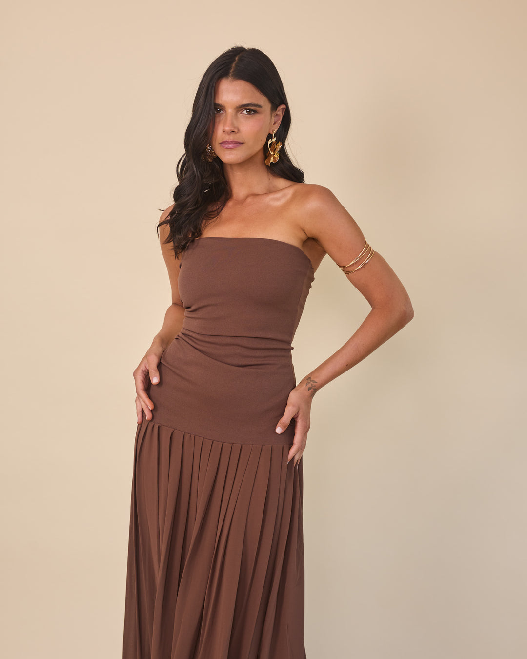 Vestido Noelia Cafe