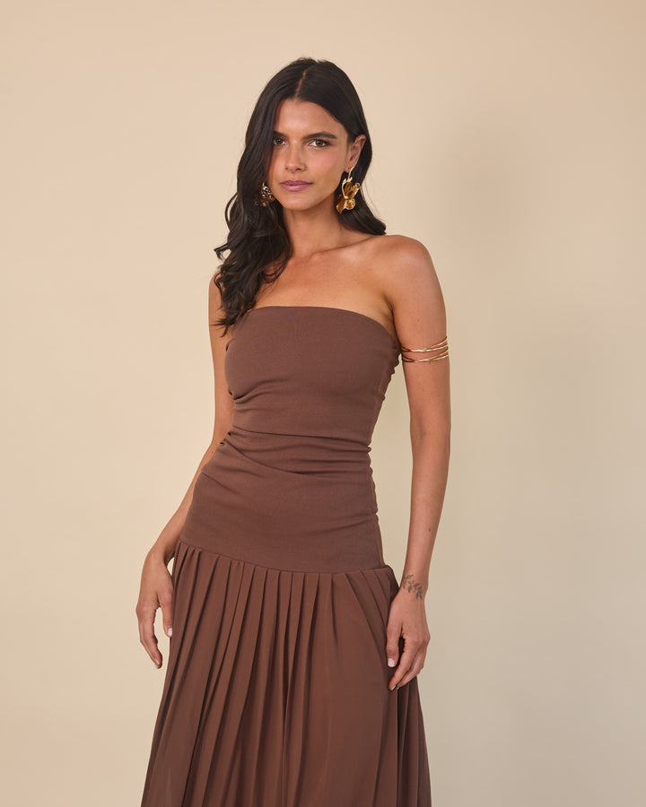 Vestido Noelia Cafe