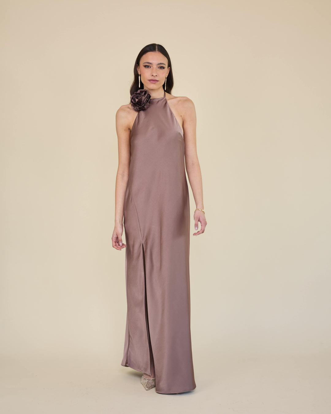 Vestido Bianca Cafe Mocha