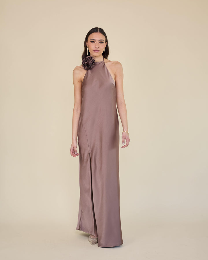 Vestido Bianca Cafe Mocha