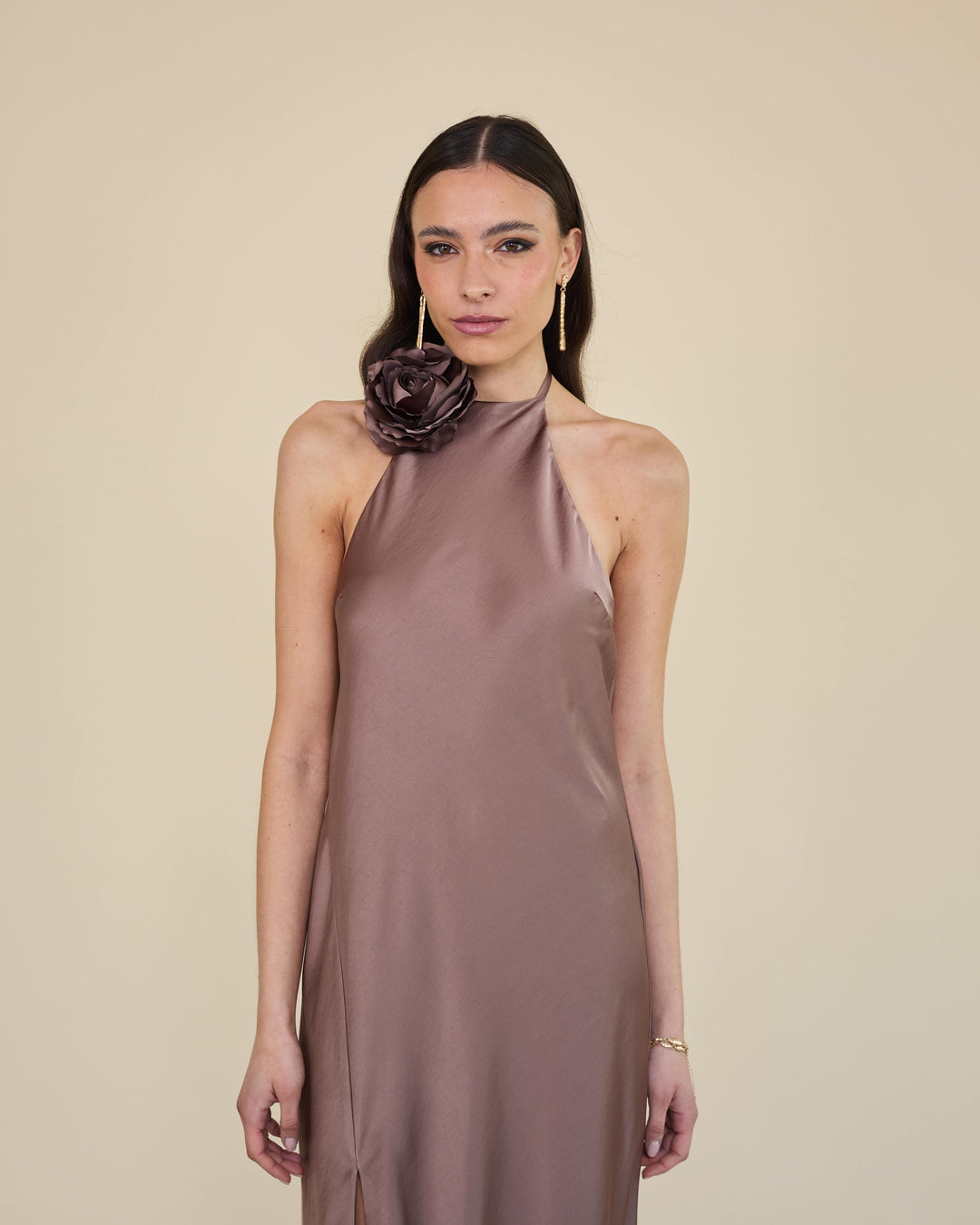 Vestido Bianca Cafe Mocha