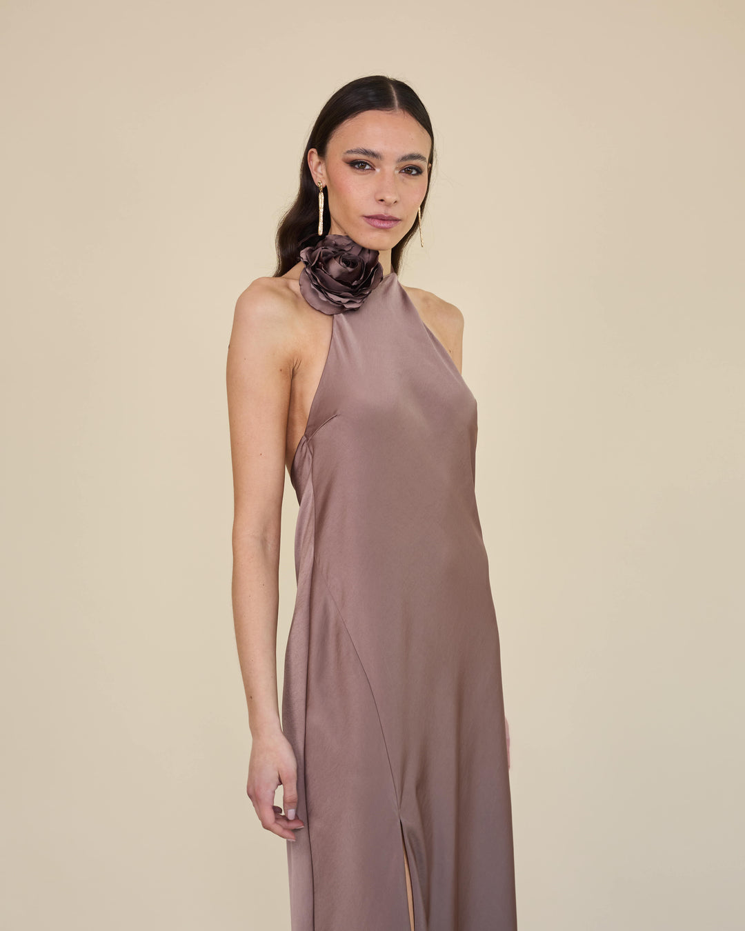 Vestido Bianca Cafe Mocha