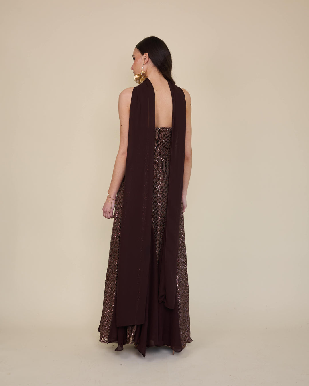 Vestido Verona Cafe