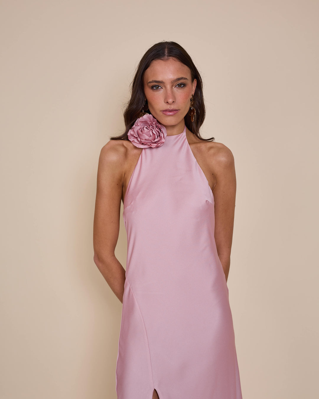 Vestido Bianca Palo Rosa